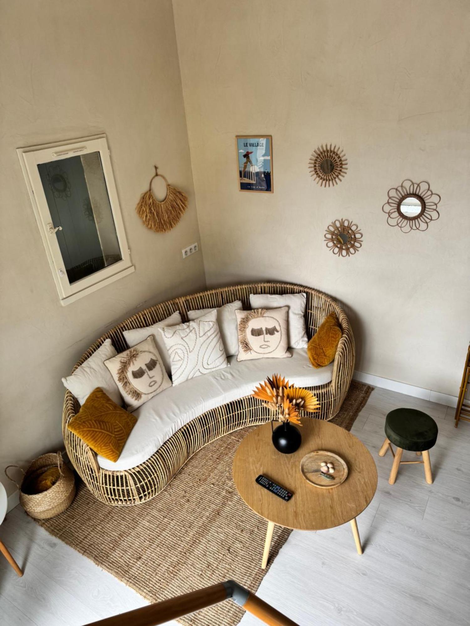 L échappée belle Coquet appt proche du village naturiste , terrasse et parking Agde Extérieur photo